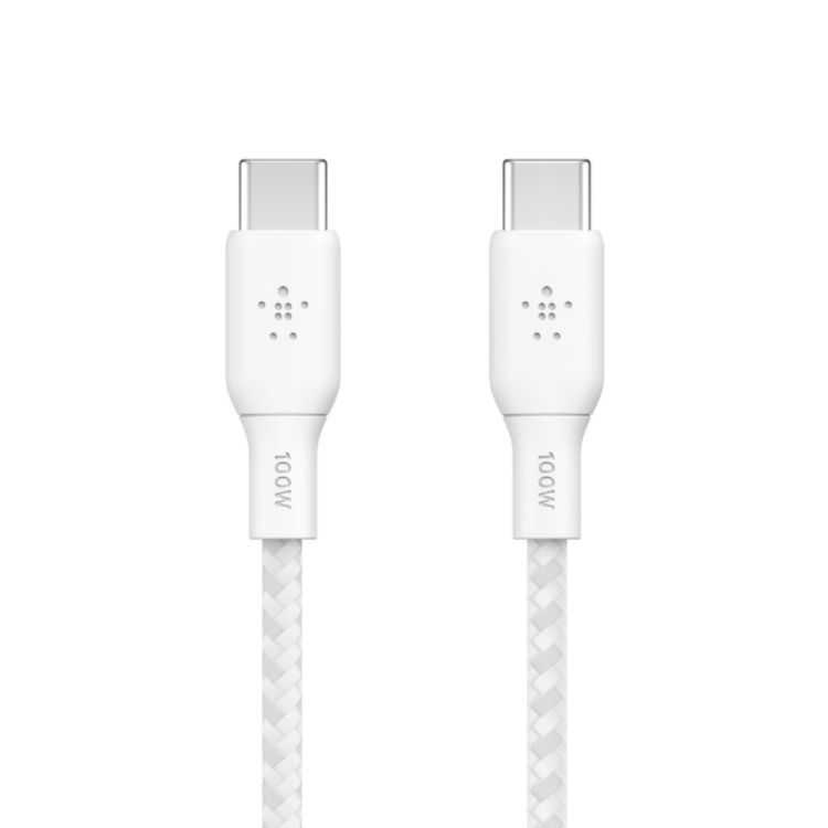FORCE REFORÇADO USB CV ERS USB C 100W 2M BRANCO