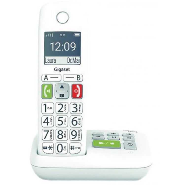 TELEPHONES SANS FIL E290A REPONDEUR BLANC