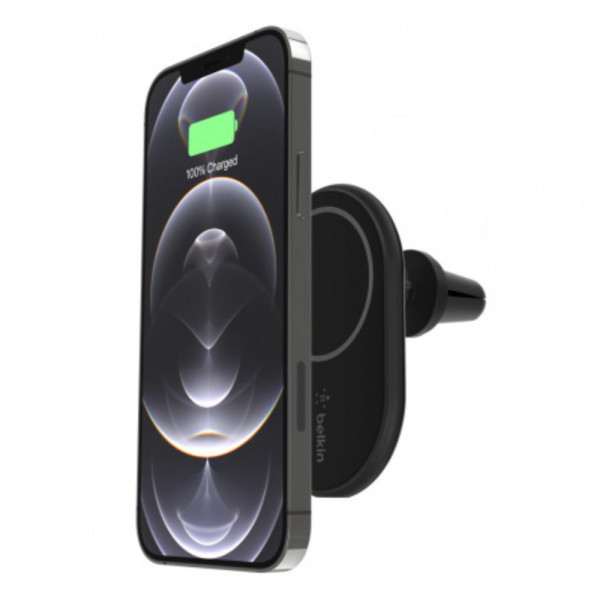 CAR MOBILE SUP WITH 10W INDUCTION CHARGER BLACK