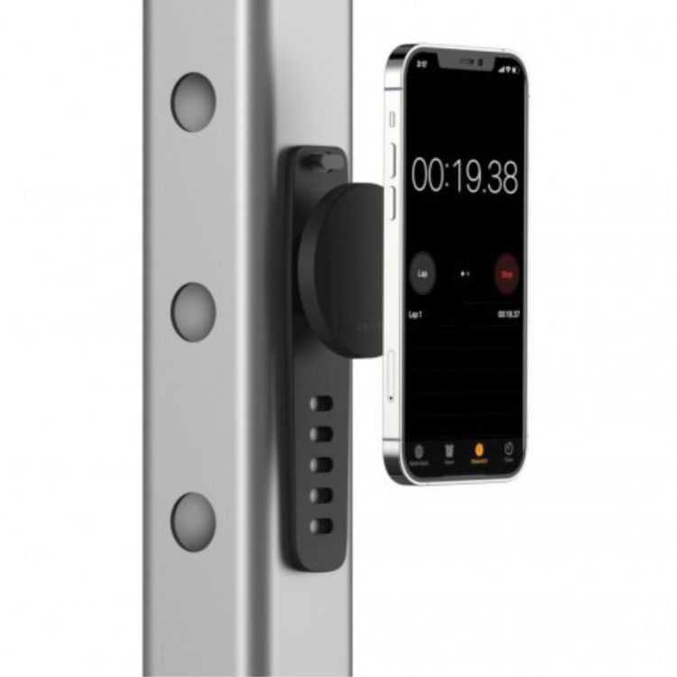 FIXAÇÃO MAGNÉTICA PARA SMARTPHONE PARA FITNESS PRETO