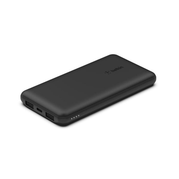 POWER BANK 10000 MAH - 15 Watts USB, USB-C PRETO