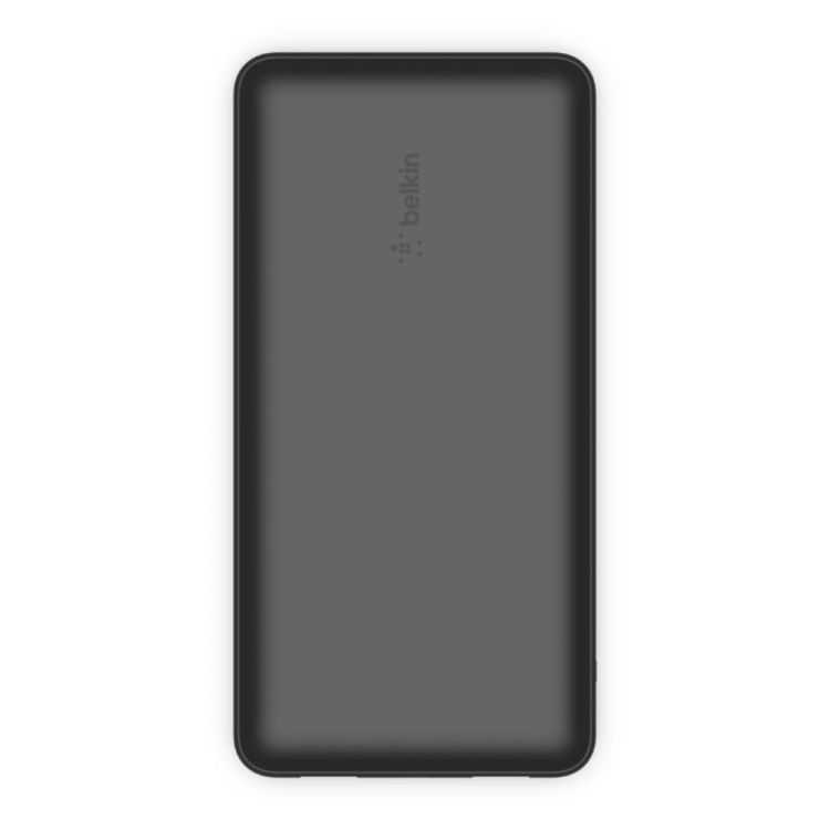 EXTERNAL BATTERY 20,000 MAH USB-C + 2 USB-A BLACK