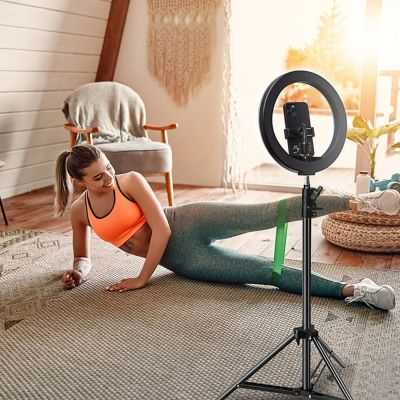 KIT VLOGGING TRIPOD 1.6 M + LED LIGHT XL 2