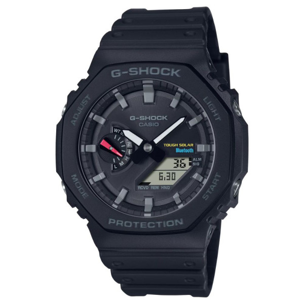 BLUETOOTH SOLAR MEN'S WATCH GA-B2100-1AER CARBON BLACK