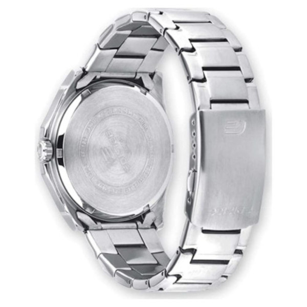 MONTRE HOMME EDIFICE EF-129 ACIER NOIR ET ARGENT