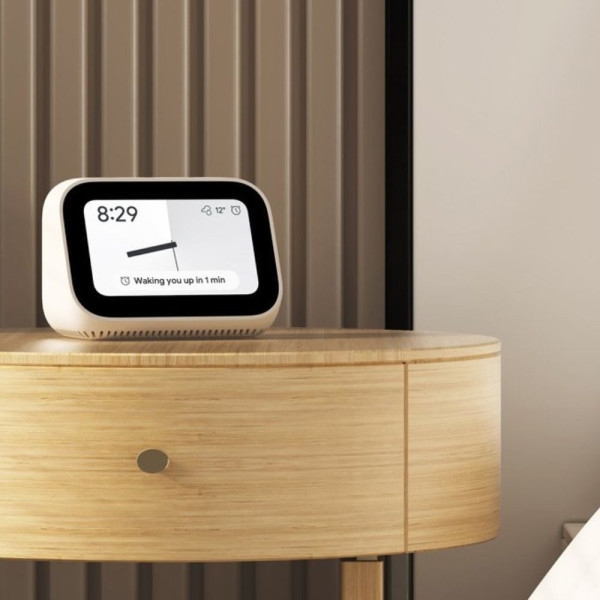 REVEIL ASSISTANT VOCAL CONNECTE MI BLANC