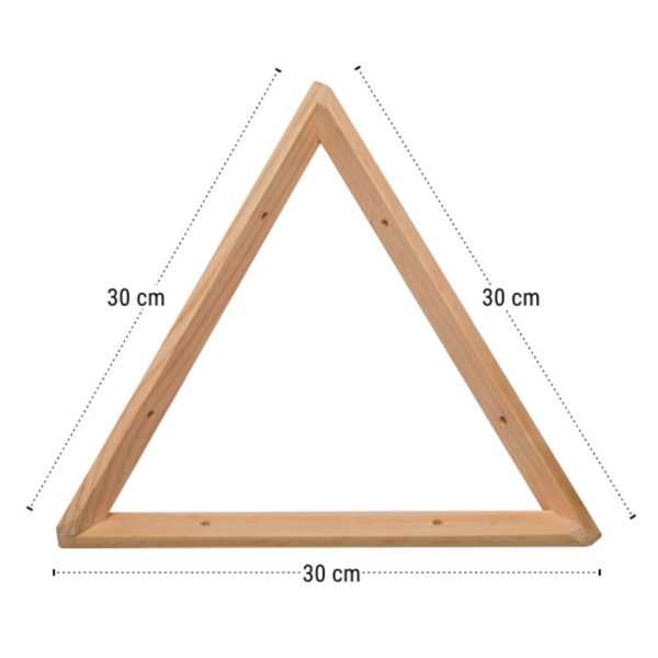 SUP SUPPORT FOR LARGE SHELVES IN PINE...