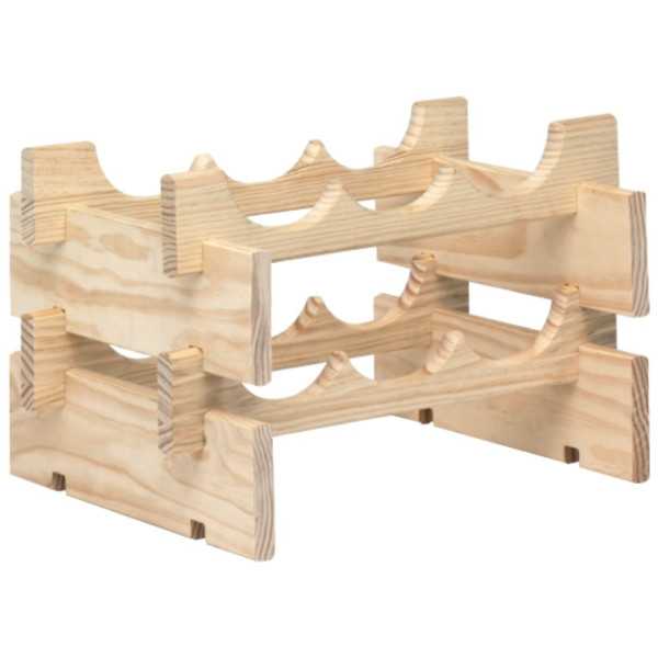 SUPORTE PARA GARRAFAS EMPILHÁVEL 6...