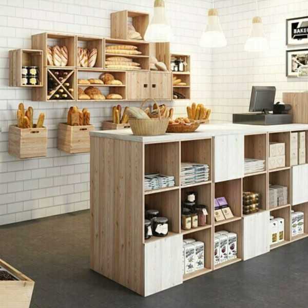 ETAGERES RECTANGULAIRES AVEC ETAGERE...