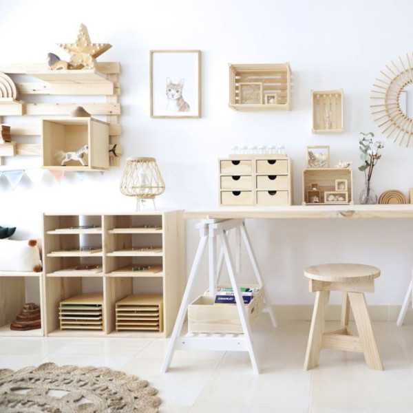 ETAGERES RECTANGULAIRES AVEC ETAGERE...
