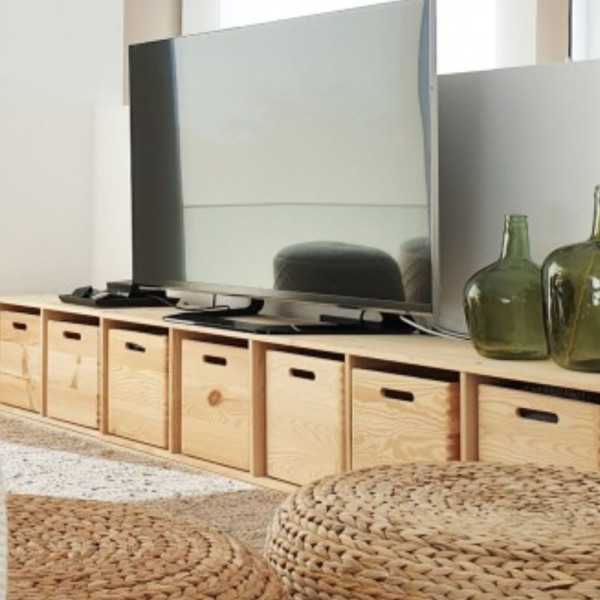 ESTANTE MODULAR DINÂMICA 5 CUBOS EM...