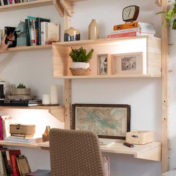 SHELF 80X25 CM FOR WALLY DISPLAY IN...