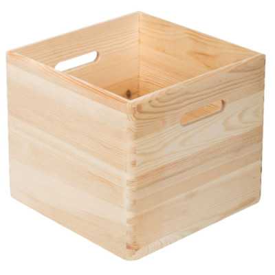 BOITE EN BOIS 30X25X23 CM...