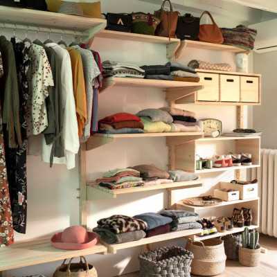 WALL SHELF 80X46 CM FOR... 2