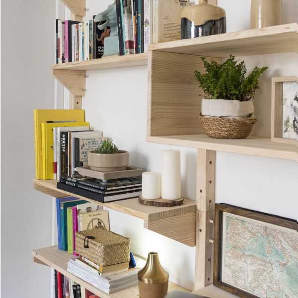 WALL SHELF 80X46 CM FOR MODULAR...