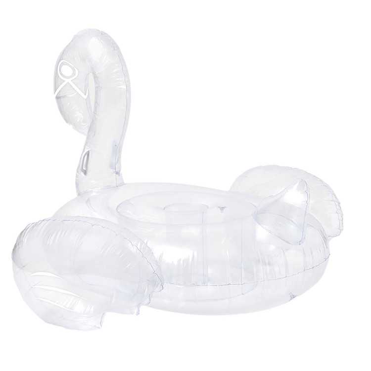 GIANT TRANSPARENT PINK FLAMINGO BUOY 120 CM