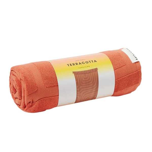 TOALHA DE BANHO LUXUOSA TERRACOTA
