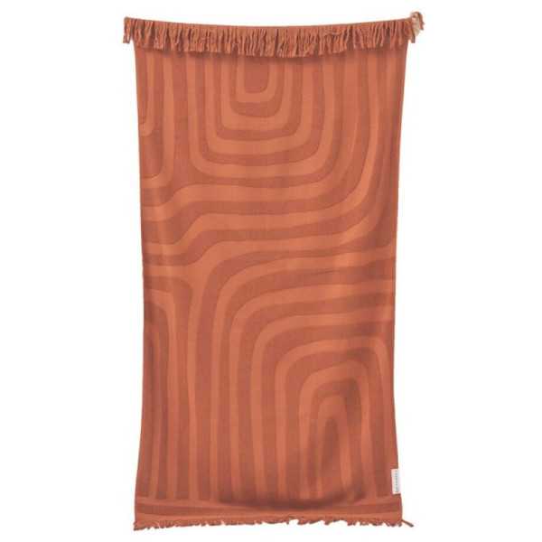 TOALHA DE BANHO LUXUOSA TERRACOTA