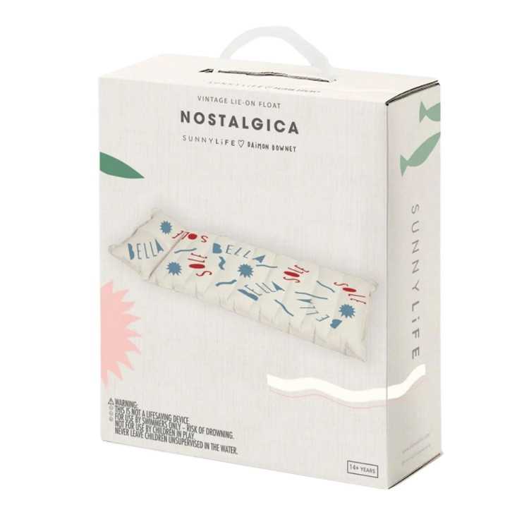 VINTAGE INFLATABLE MATTRESS BUOY NOSTA LG IA...