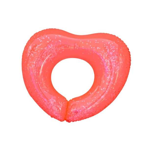 BOUEE ENFANT COEUR AVEC CONFETTIS 60 CM