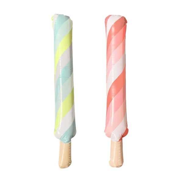 BOUÉES SET DE 2 GLACES GONFLABLES ICE BLOCK 100 CM