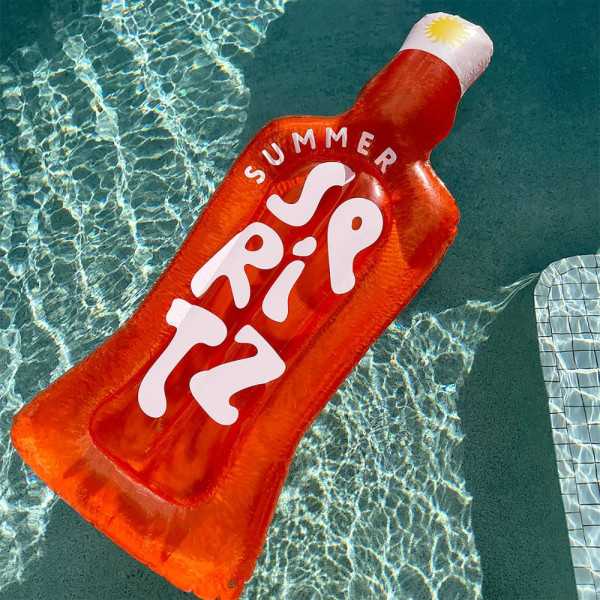 BÓIA DE COLCHÃO INFLÁVEL SUMMER SPRITZ 200 CM