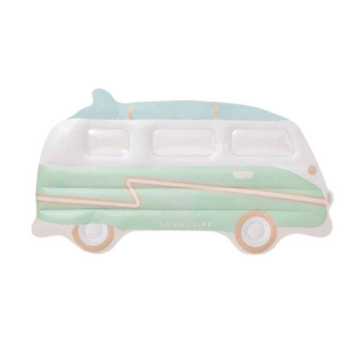 BOUÉE MATELAS FLOTTEUR DE LUXE CARAVANE BLEU...