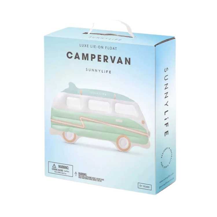 BOUÉE MATELAS FLOTTEUR DE LUXE CARAVANE BLEU...