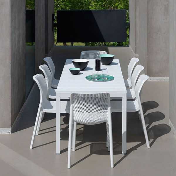 RIO 210 EXT WHITE TABLE