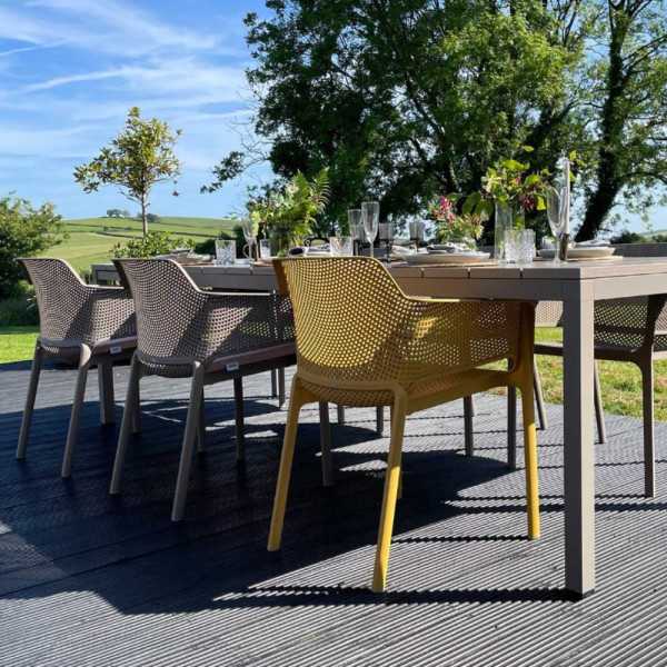 TABLE RIO 140/210 ALU 100% EXTENSIBLE...