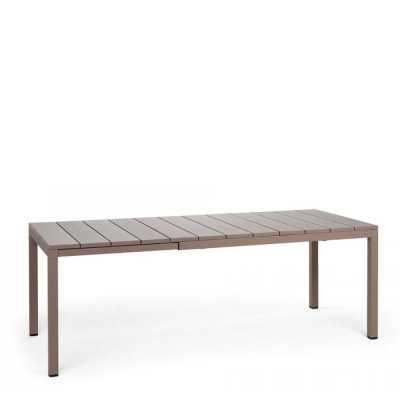 TABLE RIO 140 EXT BROWN
