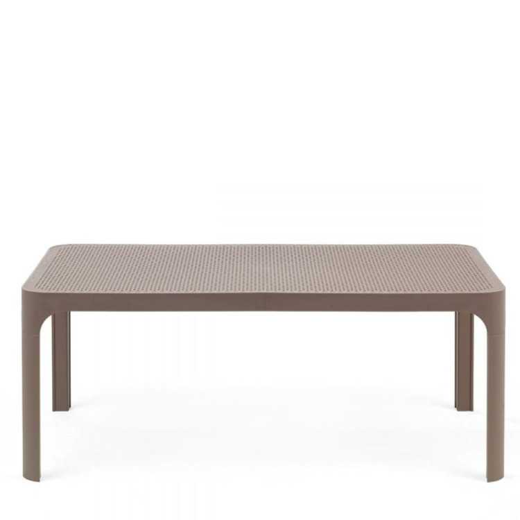 NET 100 LIGHT BROWN OUTDOOR COFFEE TABLE