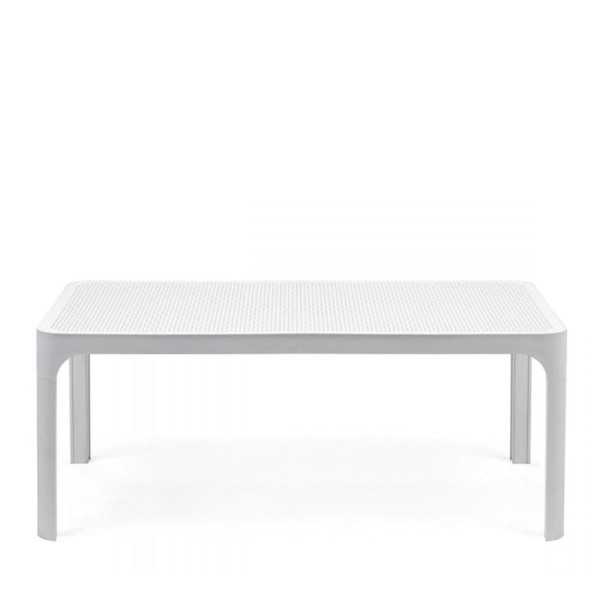NET 100 WHITE OUTDOOR COFFEE TABLE