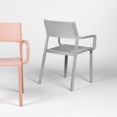 FAUTEUIL TRILL GRIS 2