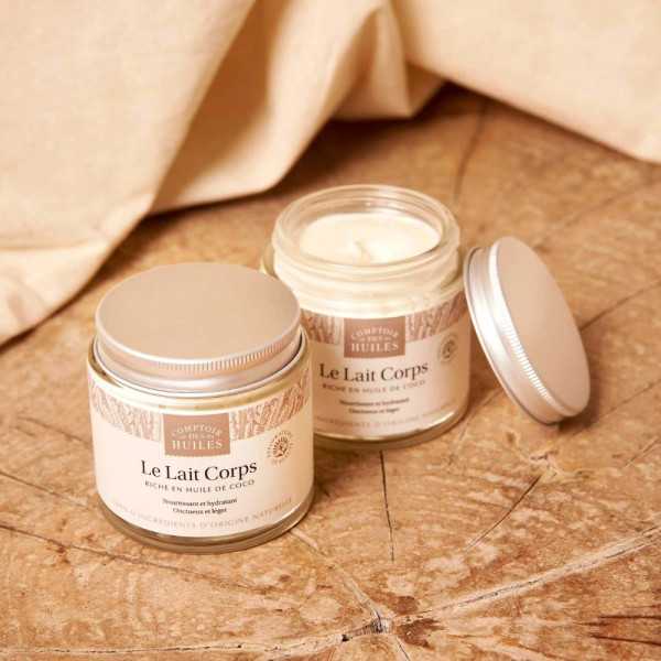 BODY MILK WITH ORGANIC COCONUT OIL 100 ML