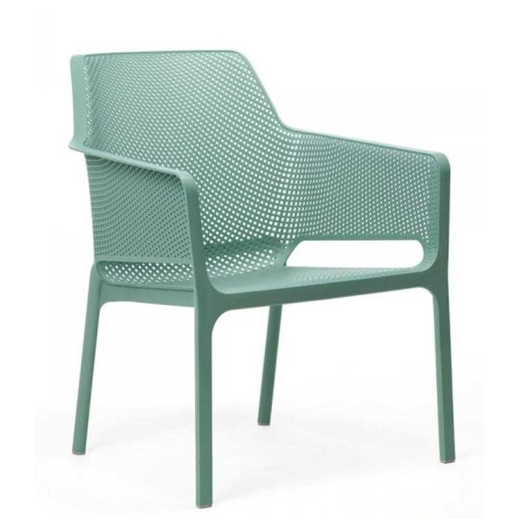 NET RELAX WATER GREEN ARMCHAIR SALICE