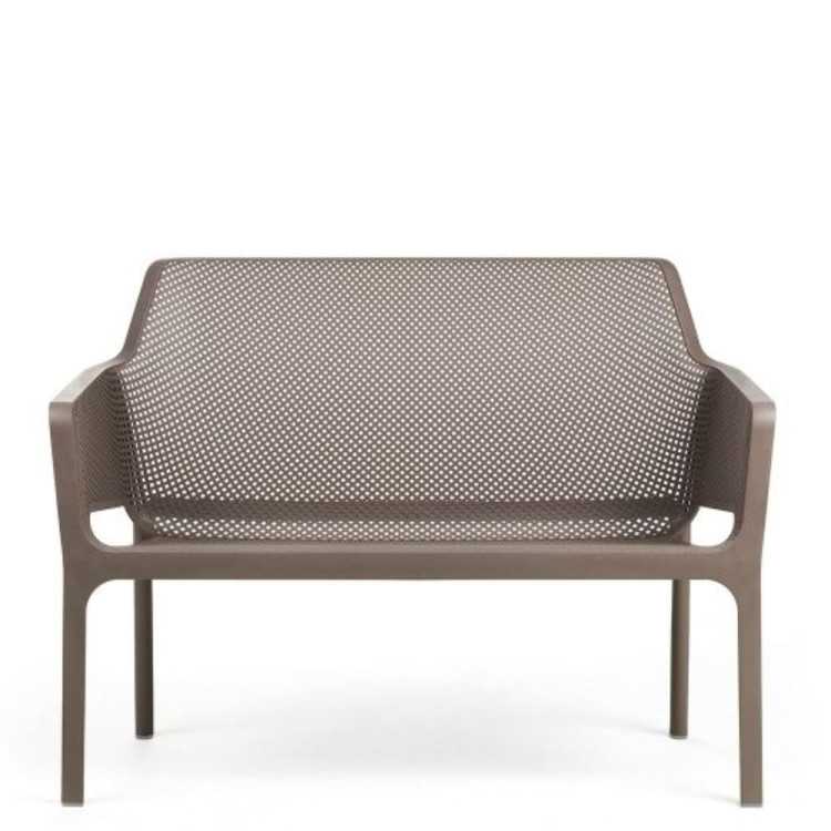 NET 2-SEATER BROWN BENCH