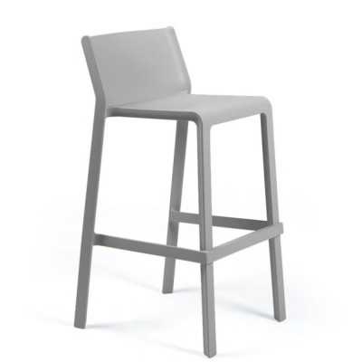 GRAY TRILL STOOL