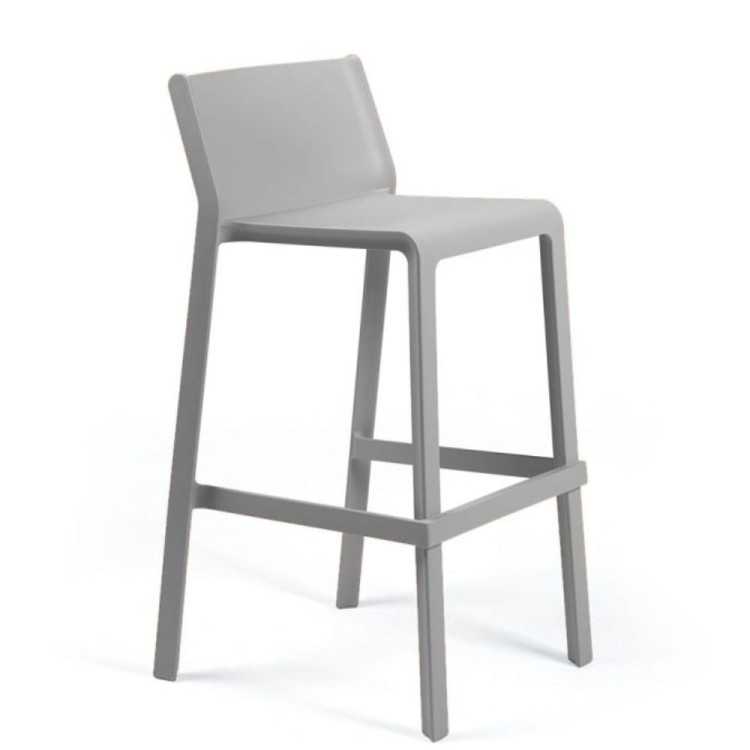 GRAY TRILL STOOL