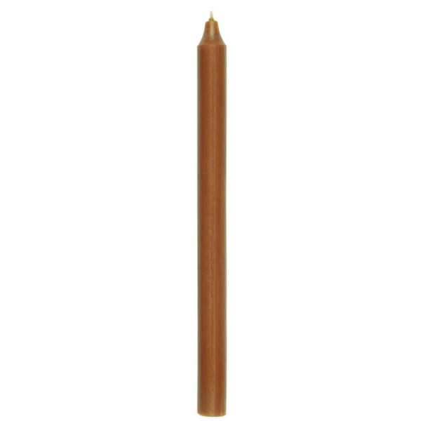 VELA DE JANTAR RÚSTICA 29CM CARAMELO