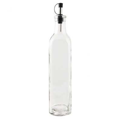 GLASS OIL/VINEGAR BOTTLE450ML