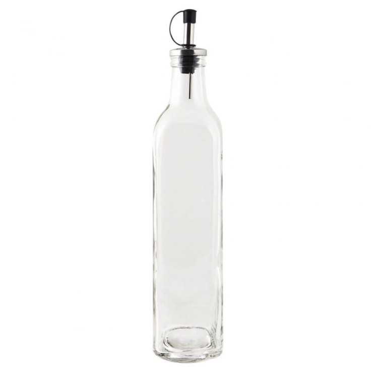 GARRAFA DE ÓLEO DE VIDRO/VINAGRE 450ML