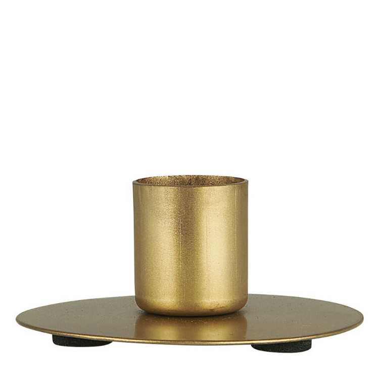 CANDLEHOLDER FOR CANDLE SIMPLICITY GOLD