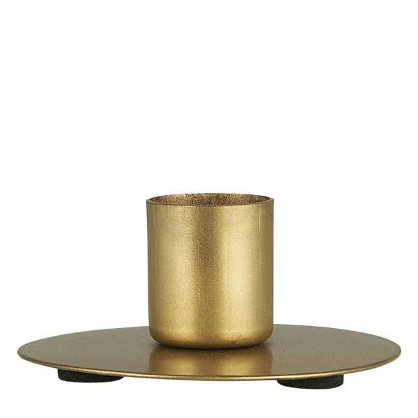 CANDLEHOLDER FOR CANDLE SIMPLICITY GOLD