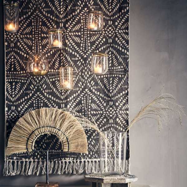 SUPORTE DE TEALIGHT TRANSPARENTE E DE...