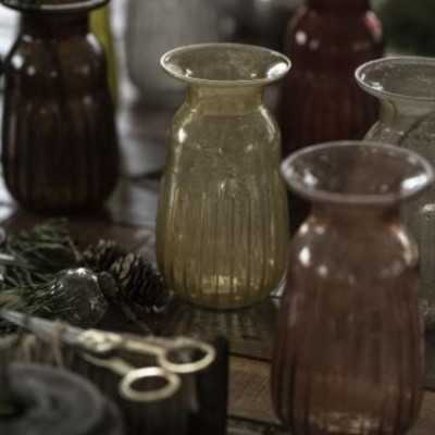 VASE EN VERRE GALET BROUILLARD 2