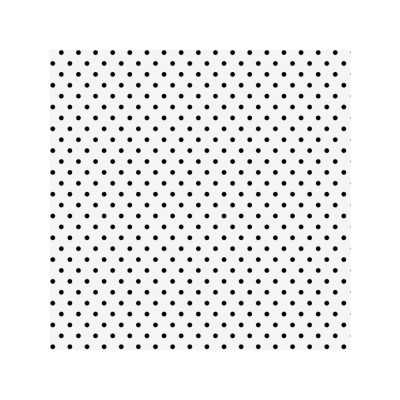 SERVIETTE A POIS NOIR EN...