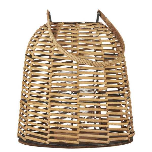 HORIZONTAL HORI RATTAN LANTERN WITH...