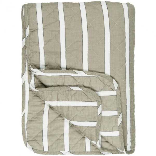 WHITE STRIPED DUVET 130 X1 80 CM...