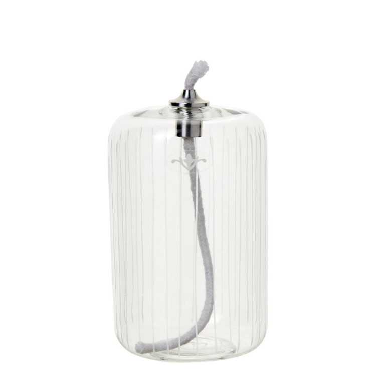 OIL LAMP KLING M Ø7xH12 CM CLEAR